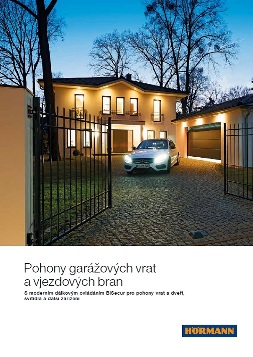 pohony garážových vrat katalog